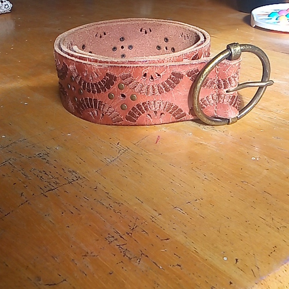 Lucky Brand Brown Leather Belt